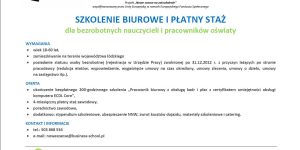 szkolenie biurowe