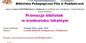 Promocja bibliotek