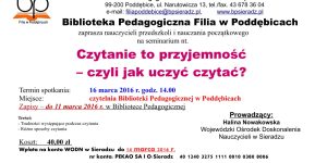 Czytanie to przyjemność