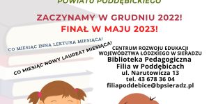 Czytanie to radość - Plakat