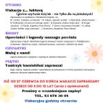 Oferta wakacyjna CREWŁ Biblioteki Pedagogicznej Filii w Poddębicach